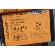 EUROTEC Paneltwistec SK, Stahl gelb verzinkt; 8,0 x 460 mm