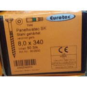EUROTEC Paneltwistec SK, Stahl gelb verzinkt; 8,0 x 340 mm