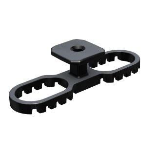 Terraflex 9 mm mit Bohrschraube 30 St. A4   4,8x35mm schwarz  fuer Aluminium-Unterkonstruktion