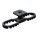 Terraflex 9 mm mit Bohrschraube 30 St. A4   4,8x35mm schwarz  fuer Aluminium-Unterkonstruktion