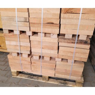 HOLZHANDEL STEFAN Buchenholz 30 cm lang ohne Rinde auf Palette 1qm