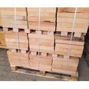 HOLZHANDEL STEFAN Buchenholz 30 cm lang ohne Rinde auf Palette 1qm